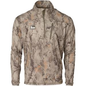 Banded Tec Stalker 1/4 Zip Pullover – Lightweight, Breathable, Moisture-Wicking Hunting Shirt(Natgear)