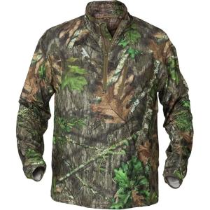 Banded Tec Stalker 1/4 Zip Pullover – Lightweight, Breathable, Moisture-Wicking Hunting Shirt(Obsession)