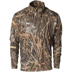 Banded Tec Stalker 1/4 Zip Pullover – Lightweight, Breathable, Moisture-Wicking Hunting Shirt(Realtree Max-7)