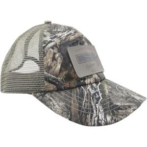 DOING SOMETHING GREAT DSG Outerwear Women’s Camo Trucker Baseball Cap | Adjustable Snapback Hat with Breathable Mesh Back(Mossy Oak Country Dna)