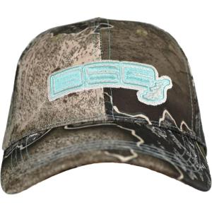 DOING SOMETHING GREAT DSG Outerwear Women’s Distressed Camo Baseball Cap – Adjustable Outdoor Hat(Realtree Excape)