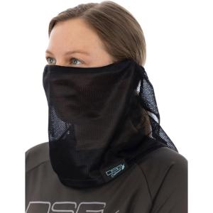 DOING SOMETHING GREAT DSG Outerwear Women’s Mesh Hunting Face Mask – Lightweight Breathable Mask with DWR Finish(Black)