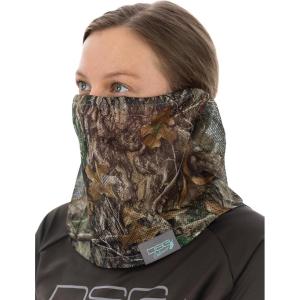 DOING SOMETHING GREAT DSG Outerwear Women’s Mesh Hunting Face Mask – Lightweight Breathable Mask with DWR Finish(Realtree Edge)