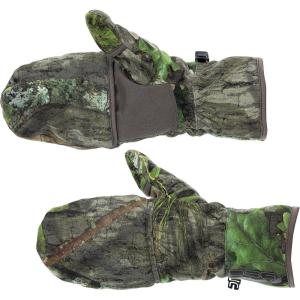 DOING SOMETHING GREAT Women’s Sherpa Fleece Flip Top Mitten(Mossy Oak Obesssion)