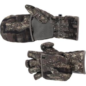 DOING SOMETHING GREAT Women’s Sherpa Fleece Flip Top Mitten(Realtree Timber)