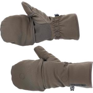 DOING SOMETHING GREAT Women’s Sherpa Fleece Flip Top Mitten(Stone)
