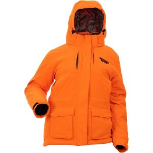 DSG Outerwear Women’s Kylie 5.0 3-in-1 Hunting Jacket – Waterproof, Insulated, Camo, Blaze, with Zip in Fleece Liner(Blaze Orange 5.0)