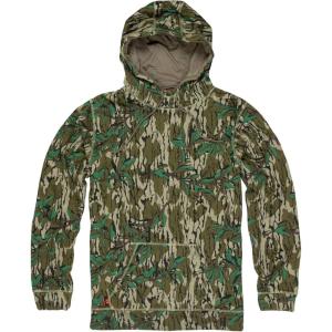 Mossy Oak Mens Camo Hunting Hoodie Vintage(Greenleaf)