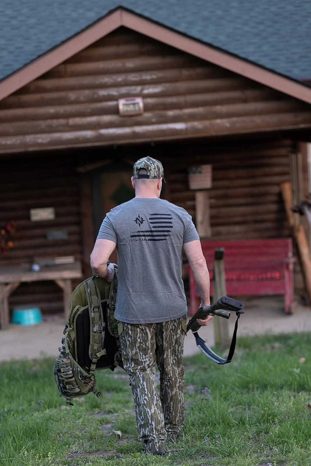 imageNomad Mens Killin Time Turkey Vest Camo Turkey Hunting Vest Mossy Oak Bottomland One Size