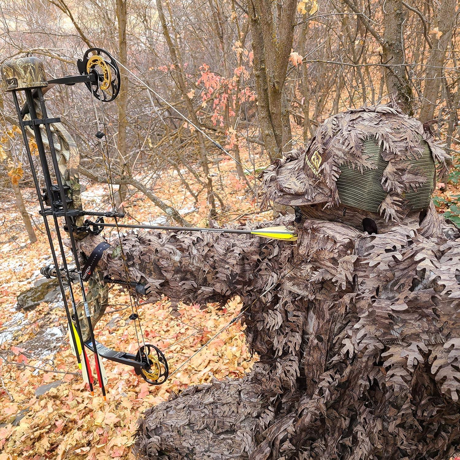 imageQuikCamo Mossy Oak and Realtree Lightweight 3D Leafy Camo Hunting Gloves for Men Touch Screen Enabled or Fingerless OptionsTouch Screen Tips New Bottomland
