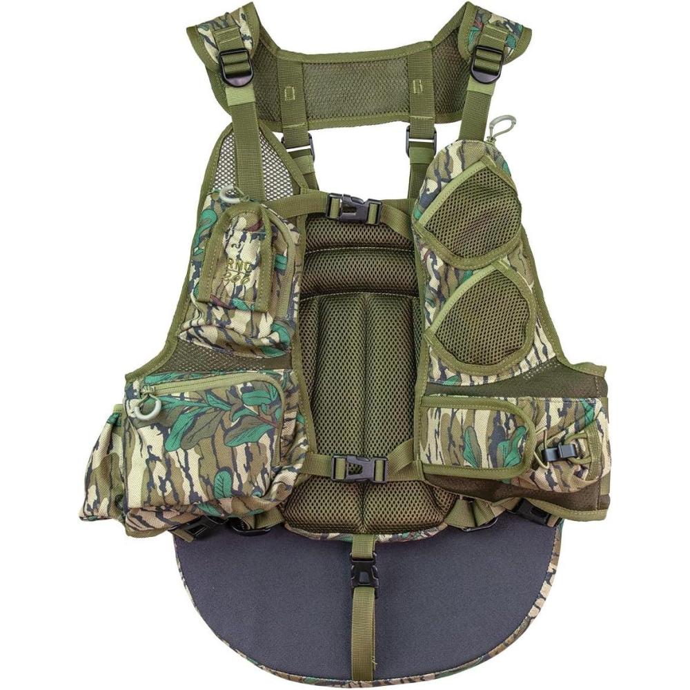 imageKnight ampamp Hale RunNGun 200Turkey Vest FrameMossy Oak Greenleaf