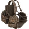 ALPS OutdoorZ Impact Camo Turkey Vest with Removable Flip Down Seat, Game Bag and Plenty of Pockets for Calls and Strikers(Mossy Oak Bottomland)