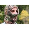 QuikCamo Camo Face Mask Gaiter for Turkey Hunting(Realtree Xtra Green Camo)
