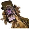 QuikCamo Mossy Oak and Realtree Lightweight 3D Leafy Camo Hunting Gloves for Men (Touch Screen Enabled or Fingerless Options)(Touch Screen Tips: NWTF Obsession)