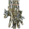 QuikCamo Mossy Oak and Realtree Lightweight 3D Leafy Camo Hunting Gloves for Men (Touch Screen Enabled or Fingerless Options)(Touch Screen Tips: New Bottomland)