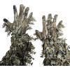 QuikCamo Mossy Oak and Realtree Lightweight 3D Leafy Camo Hunting Gloves for Men (Touch Screen Enabled or Fingerless Options)(Touch Screen Tips: New Bottomland)