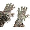QuikCamo Mossy Oak and Realtree Lightweight 3D Leafy Camo Hunting Gloves for Men (Touch Screen Enabled or Fingerless Options)(Touch Screen Tips: Realtree Xtra Green)