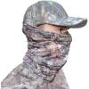 QuikCamo Camo Face Mask Gaiter for Turkey Hunting(Mossy Oak Break-up Infinity Camo)