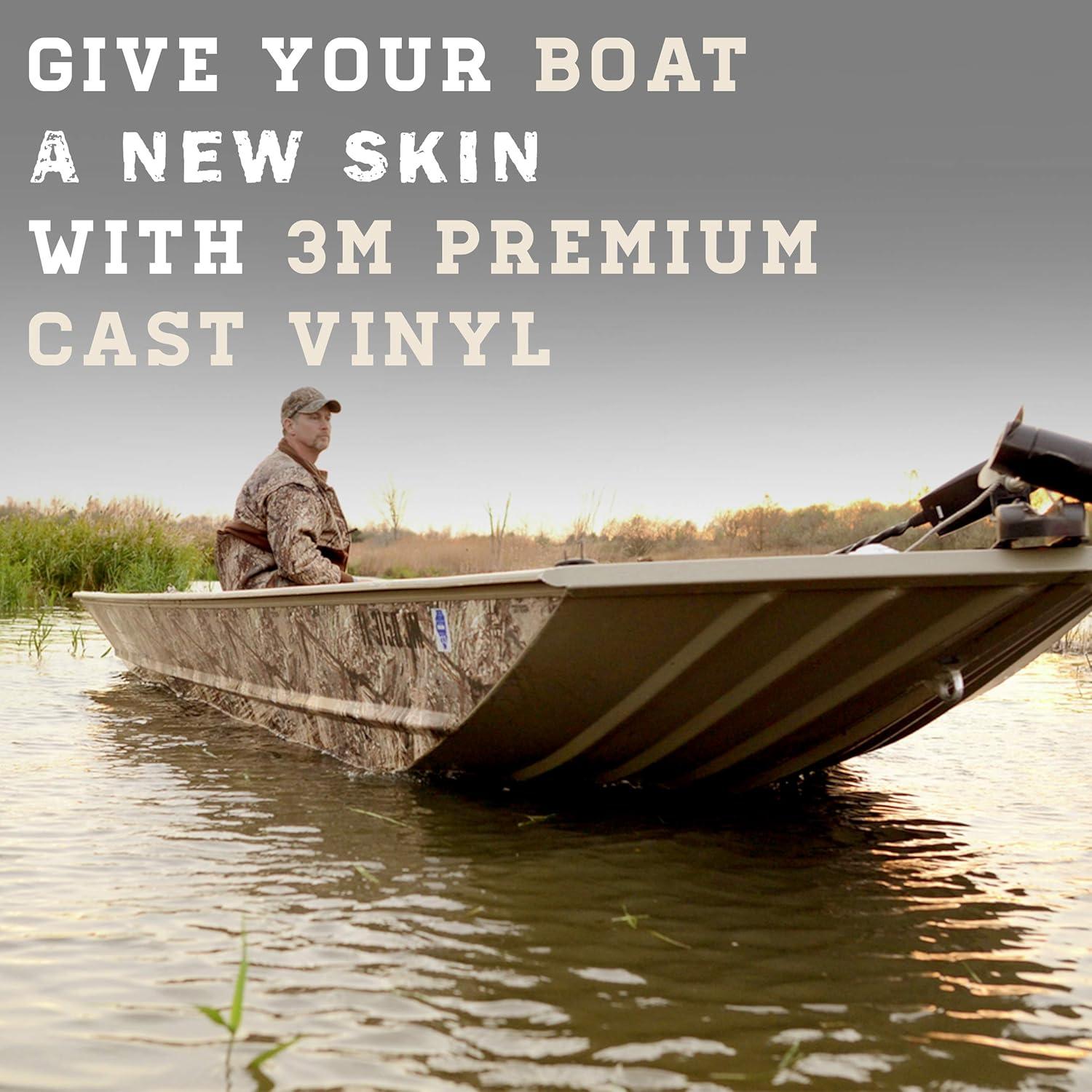imageMossy Oak Graphics Bottomland Camo Boat Wrap Kit Easy to Install Vinyl Wrap with Matte Finish 18quot x 12 KitBottomland Pink