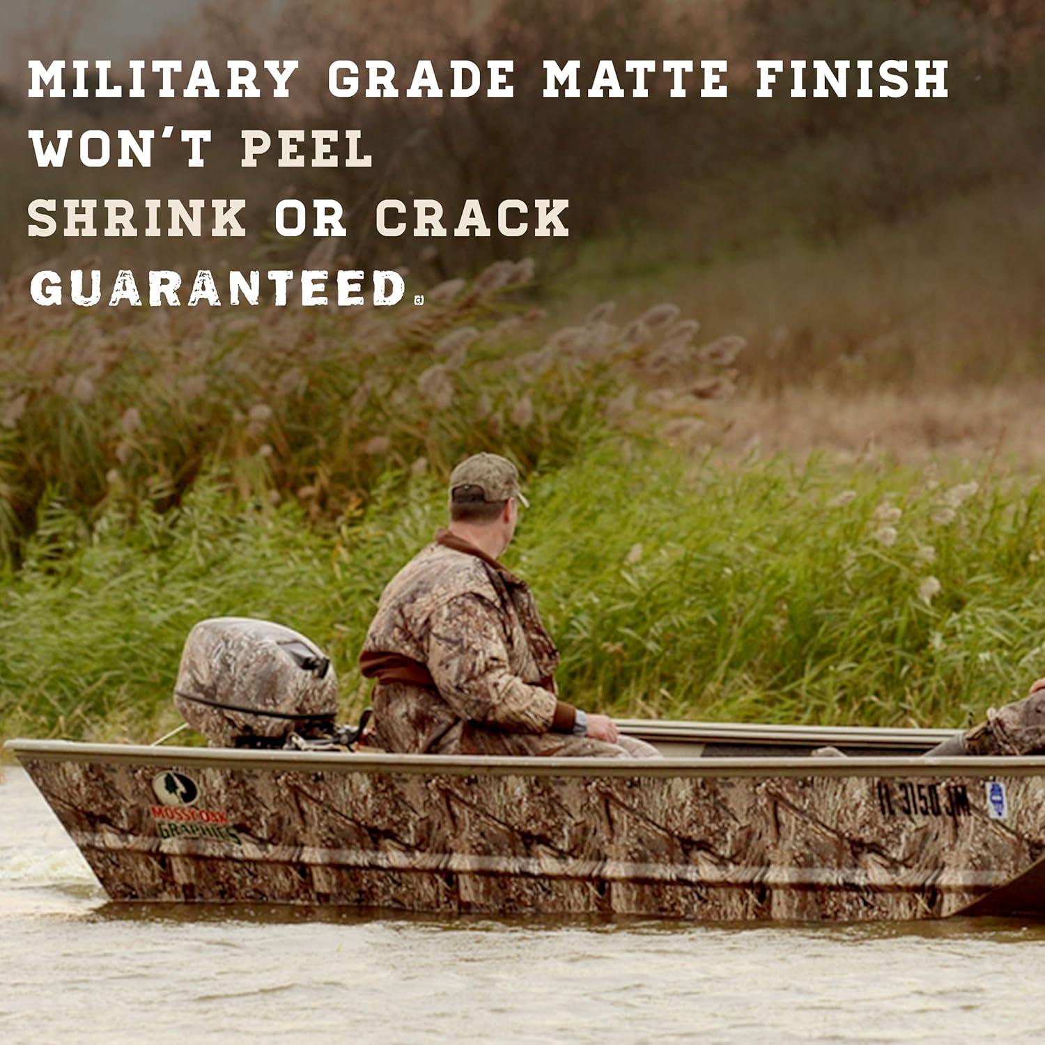 imageMossy Oak Graphics Bottomland Camo Boat Wrap Kit Easy to Install Vinyl Wrap with Matte Finish 18quot x 12 KitBottomland Pink