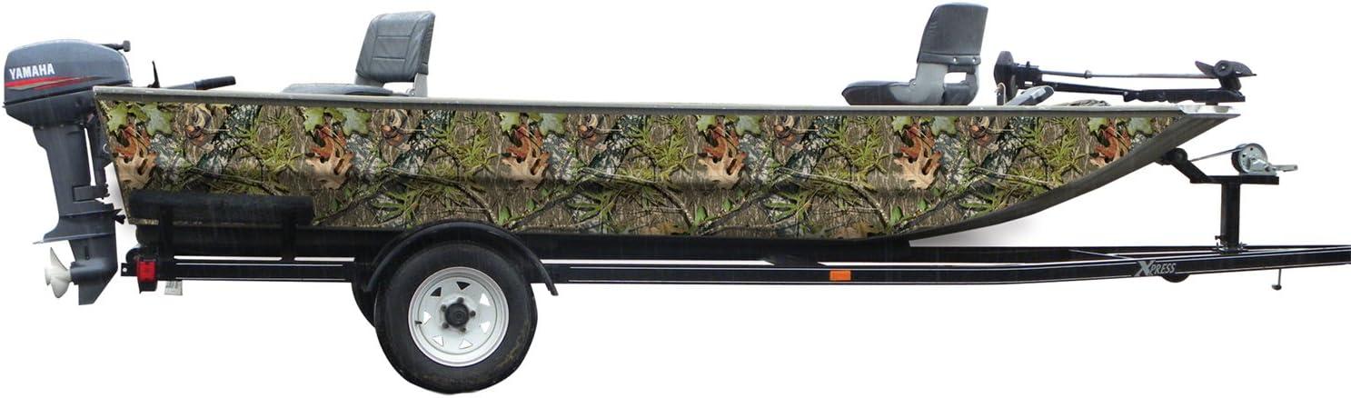 imageMossy Oak Graphics Bottomland Camo Boat Wrap Kit Easy to Install Vinyl Wrap with Matte Finish 18quot x 12 KitObsession