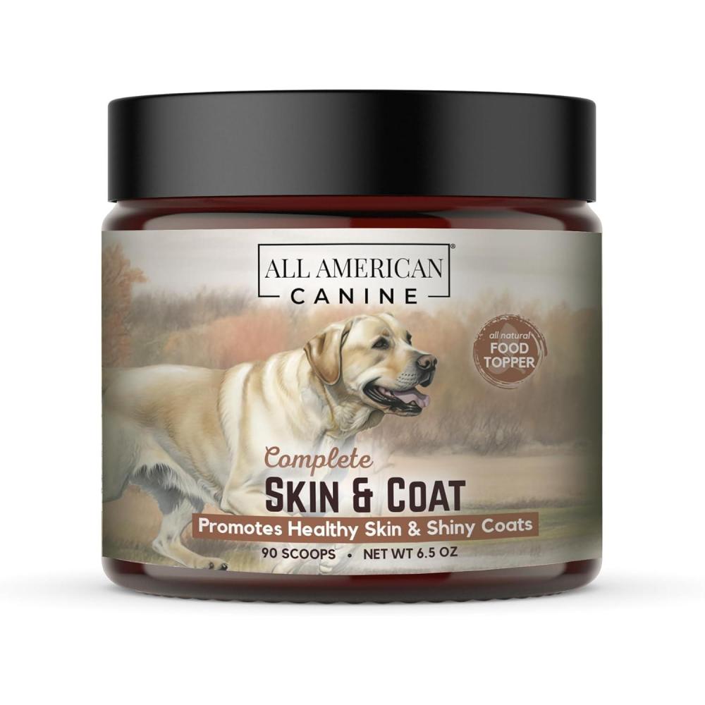 imageComplete Skin ampamp Coat Natural ProteinEnriched Powdered Supplement Food Topper  90 Servings
