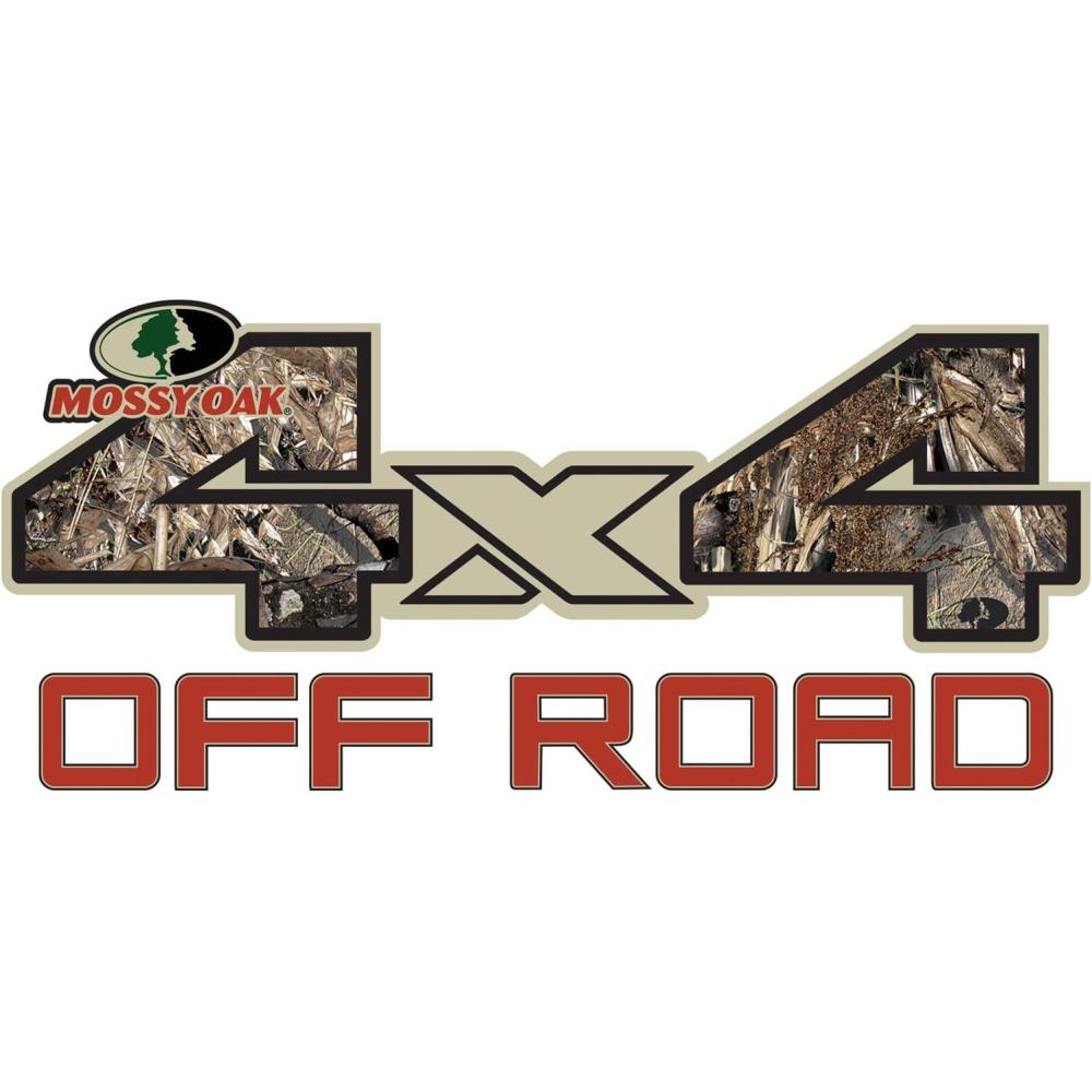 imageMossy Oak Graphics Logo 4x4 Off Road Decal Easy to Install Nofade Cast Vinyl HiDef Matte Finish Many PatternsDuck Blind