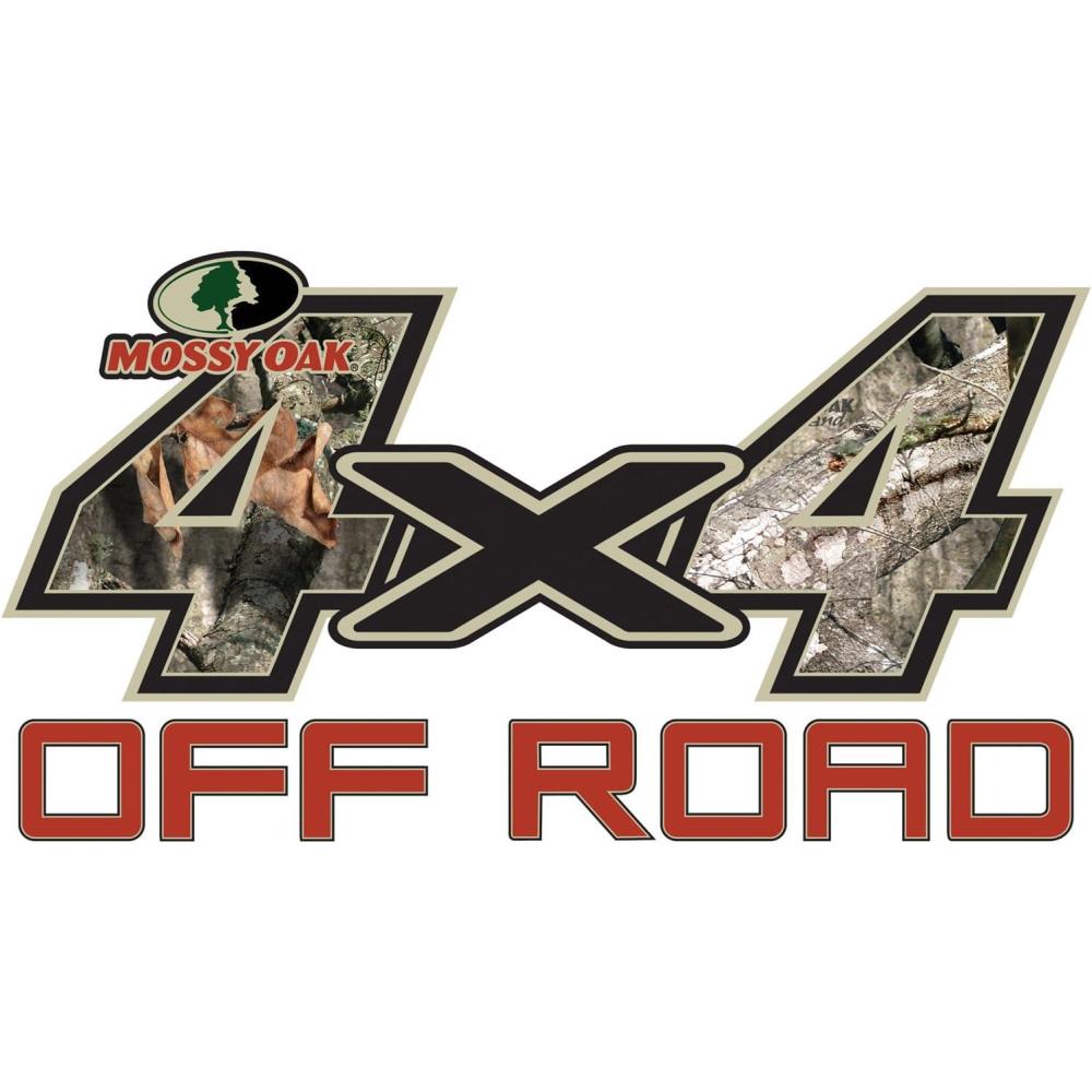 imageMossy Oak Graphics Logo 4x4 Off Road Decal Easy to Install Nofade Cast Vinyl HiDef Matte Finish Many PatternsTreestand