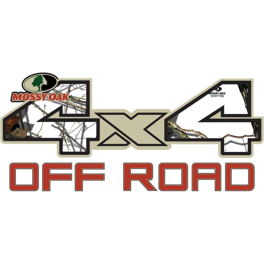 imageMossy Oak Graphics Logo 4x4 Off Road Decal Easy to Install Nofade Cast Vinyl HiDef Matte Finish Many PatternsWinter