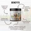 Advanced Hip & Joint Complex Mobility Support Powdered Supplement Food Topper for Working, Hunting & Sports Dogs, 90 Servings