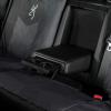 Browning Universal Front and Bench Seat Covers, Water Resistant for Car, Truck, and SUV, Buckmark (Mossy Oak Break-Up Country), Single, Full Size Bench(Chevron (Heather Black))
