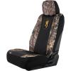 Browning Universal Front and Bench Seat Covers, Water Resistant for Car, Truck, and SUV, Buckmark (Mossy Oak Break-Up Country), Single, Full Size Bench(Mossy Oak Break-Up Country)