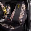 Browning Universal Front and Bench Seat Covers, Water Resistant for Car, Truck, and SUV, Buckmark (Mossy Oak Break-Up Country), Single, Full Size Bench(Mossy Oak Break-Up Country)