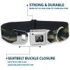 Buckle-Down Dog Collar Seatbelt Buckle Mossy Oak Break Up Infinity 18 to 32 Inches 1.5 Inch Wide(1.5″ Wide – Fits 18-32″ Neck – Large)