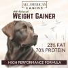 Dog Weight Gainer – High Calorie Dog Food Supplement & Protein Powder for Rapid Weight Gain, Mass, and Recovery – Appetite Stimulant – 60 Servings(230 Serving (5 lbs))