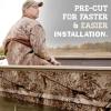 Mossy Oak Graphics Bottomland Pink Camo Transom Boat Wrap Kit – Easy to Install Vinyl Wrap with Matte Finish – 18″ x 60″ Kit(Treestand)