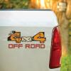 Mossy Oak Graphics Logo 4×4 Off Road Decal, Easy to Install, No-fade, Cast Vinyl, Hi-Def, Matte Finish, Many Patterns(Blaze)
