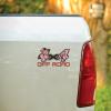 Mossy Oak Graphics Logo 4×4 Off Road Decal, Easy to Install, No-fade, Cast Vinyl, Hi-Def, Matte Finish, Many Patterns(Break-up Pink)