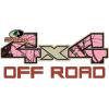Mossy Oak Graphics Logo 4×4 Off Road Decal, Easy to Install, No-fade, Cast Vinyl, Hi-Def, Matte Finish, Many Patterns(Break-up Pink)