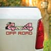 Mossy Oak Graphics Logo 4×4 Off Road Decal, Easy to Install, No-fade, Cast Vinyl, Hi-Def, Matte Finish, Many Patterns(Break-up Pink)