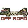 Mossy Oak Graphics Logo 4×4 Off Road Decal, Easy to Install, No-fade, Cast Vinyl, Hi-Def, Matte Finish, Many Patterns(Obsession)