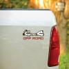 Mossy Oak Graphics Logo 4×4 Off Road Decal, Easy to Install, No-fade, Cast Vinyl, Hi-Def, Matte Finish, Many Patterns(Winter)
