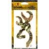 Browning Buckmark Decal(Mossy Oak Country / Gold)