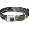 Buckle-Down Dog Collar Seatbelt Buckle Mossy Oak Break Up Infinity 18 to 32 Inches 1.5 Inch Wide(1.5″ Wide – Fits 18-32″ Neck – Large)