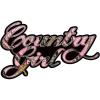 Mossy Oak Graphics Pink Country Girl Decal Bumper Sticker for Windows, Cars, Trucks, Laptops, 13078