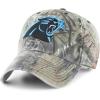 OTS NFL Carolina Panthers Men’s Challenger Adjustable Hat, Mossy Oak, One Size