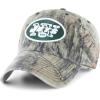 OTS NFL New York Jets Men’s Challenger Adjustable Hat, Mossy Oak, One Size