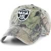 OTS NFL Oakland Raiders Men’s Challenger Adjustable Hat, Mossy Oak, One Size