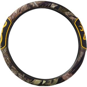 Browning Steering Wheel Covers for Car, Truck, and SUV, Durable Steering Wheel Cover Protection(Mossy Oak Break Up Country Camo)