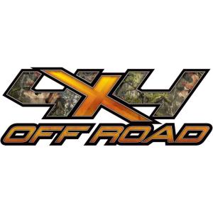 Mossy Oak Graphics 4×4 Off Road Decal, Easy to Install, No-fade, Cast Vinyl, Hi-def, Matte Finish, Many Patterns(Obsession)